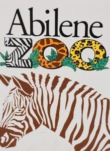 Colorful Abilene Zoo logo
